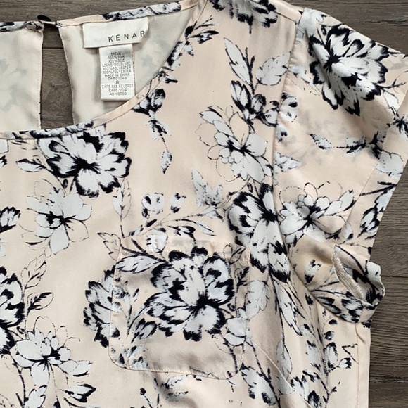 Kenar - Pale Pink Floral Dress (Size 8) - Picture 2 of 5